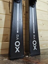 LYŽE XO SWISS SKI V12 L BLACK 154CM